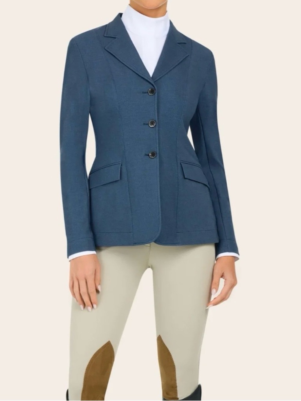 RJ Classic Orange Label Blue Women's Show Coat size 6